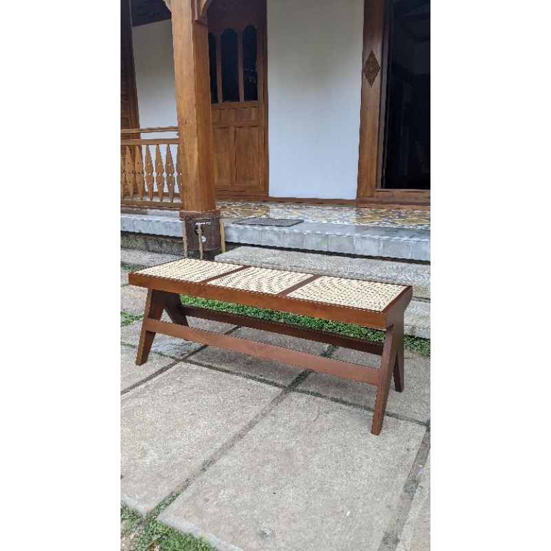 BENCH ROTAN / BANGKU ROTAN