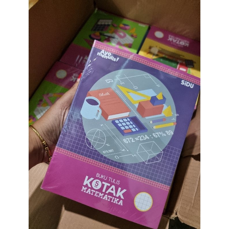 

IWD Buku Sidu Kotak Kecil Bergaris Per pack Siap Kirim