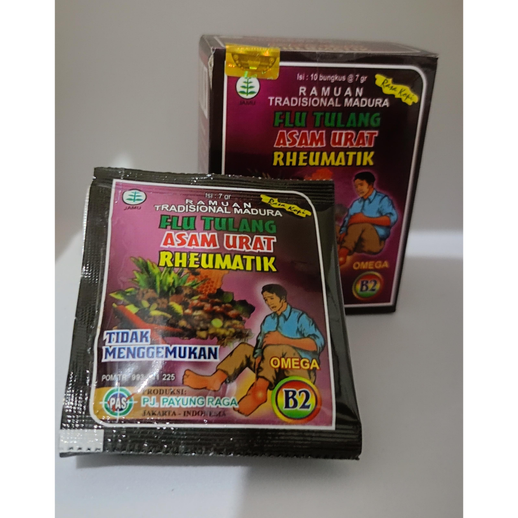 Ramuan Tradisional Madura Asam Urat Rheumatik Flu Tulang (1 scht)