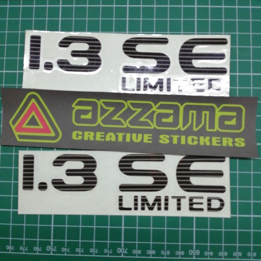 DAHSYAT Stiker Toyota Starlet 13 SE Limited