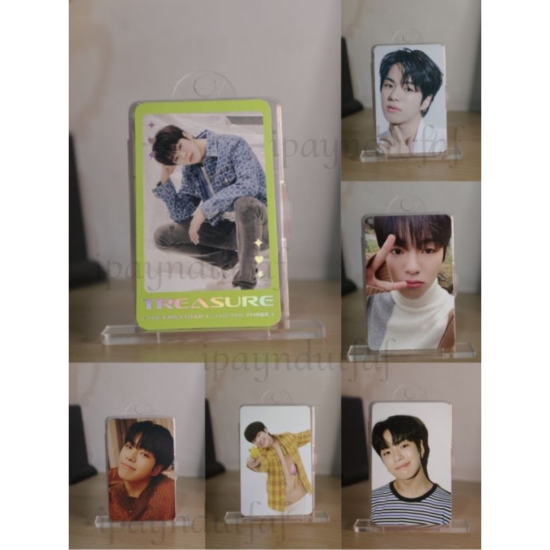 CUCI GUDANG PC Treasure Photocard Treasure Hyunsuk Haruto Doyoung Jaehyuk Junghwan PC Benefit Treasu
