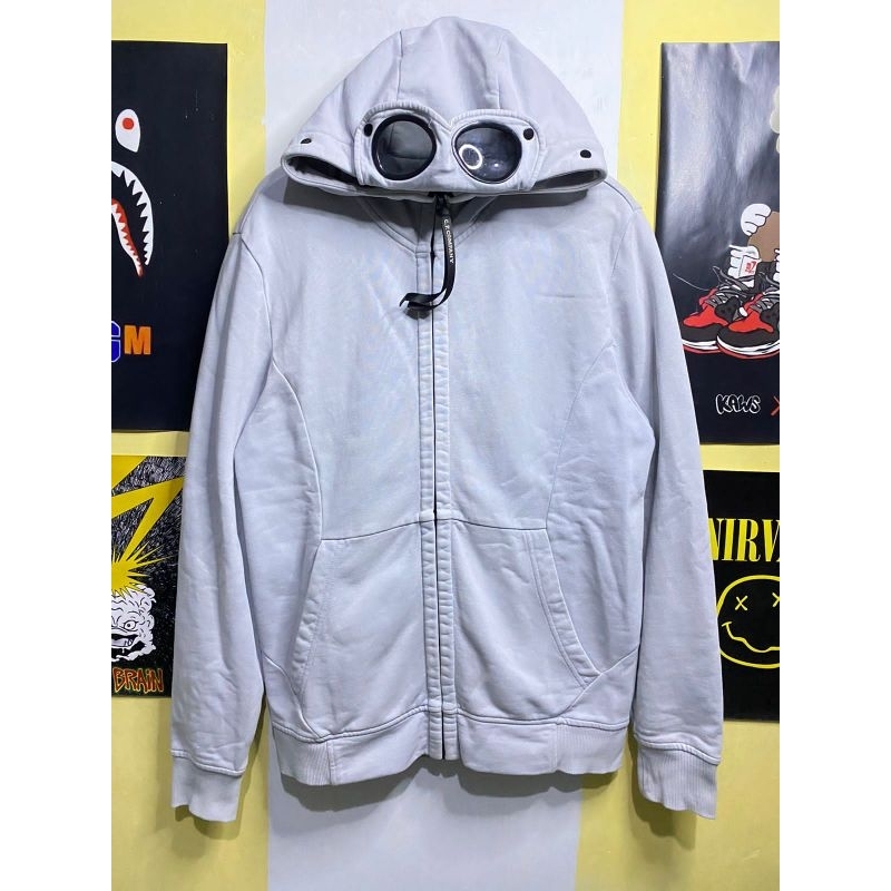 Cp company hooded swet goggle sz M