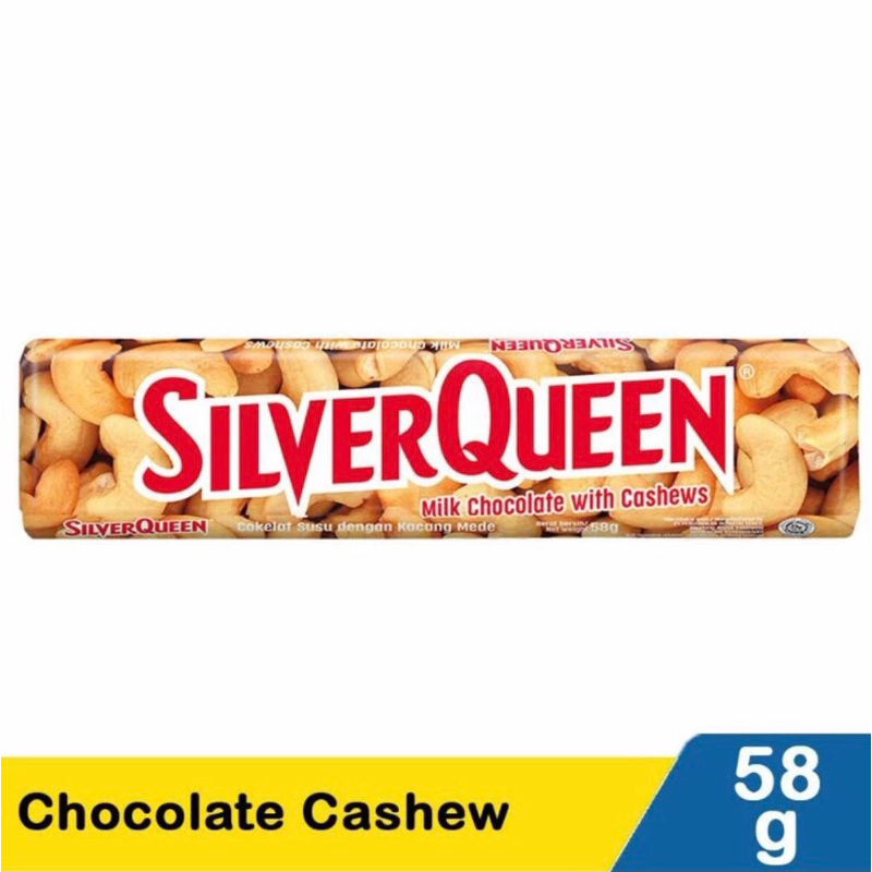 

Silverqueen cashew 58 gr