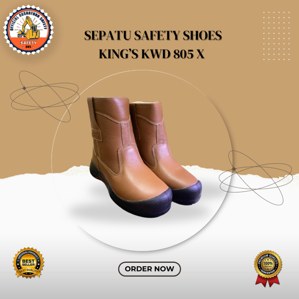 Sepatu Safety KING'S KWD 805 X / Safety KING'S / ORIGINAL
