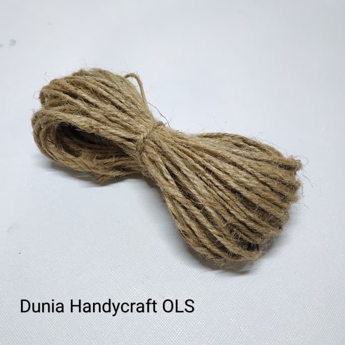 

HOT PROMO Tali Rami Tali Burlap DIY Kerajinan Tangan Dekorasi Kado