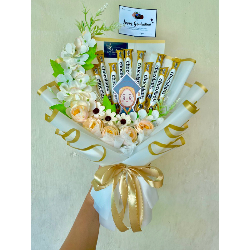 Buket bulan sabit/ buket snack bulan sabit