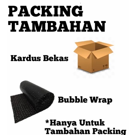 

PANAS PACKING EXTRA UNTUK KEAMANAN PAKET PESANAN MAX 3KG