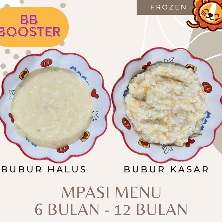 HJ6 BUBUR MPASI BB BOOSTER BUBUR 612 BULAN BUBUR FROZEN MPASI ANAK