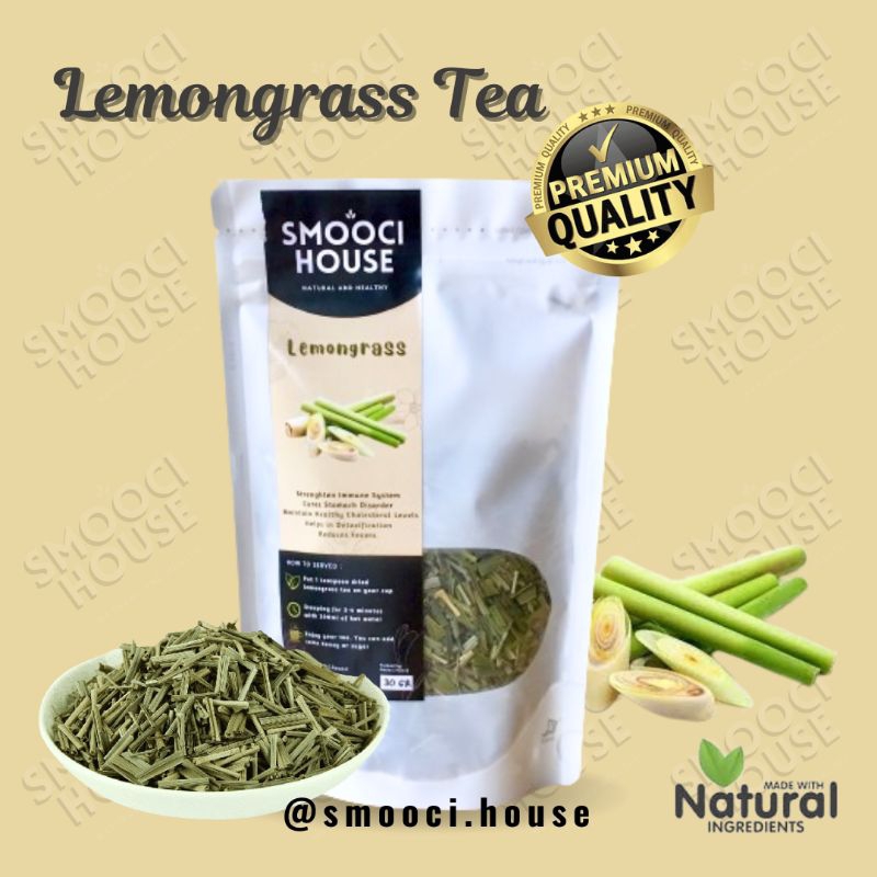 

Teh Serai | Daun Sereh Kering | Lemongrass Tea 30gr
