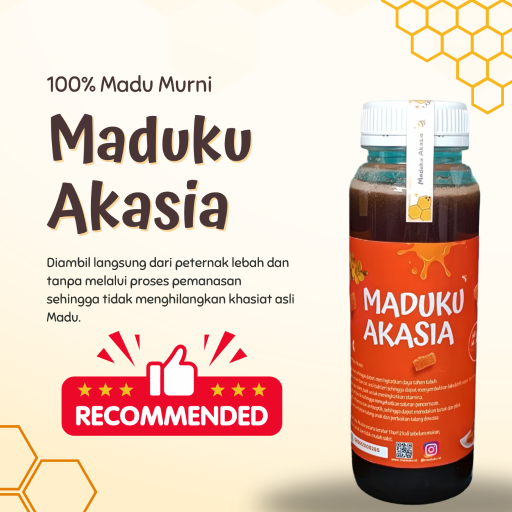 

Madu Murni Hutan Akasia 450gr