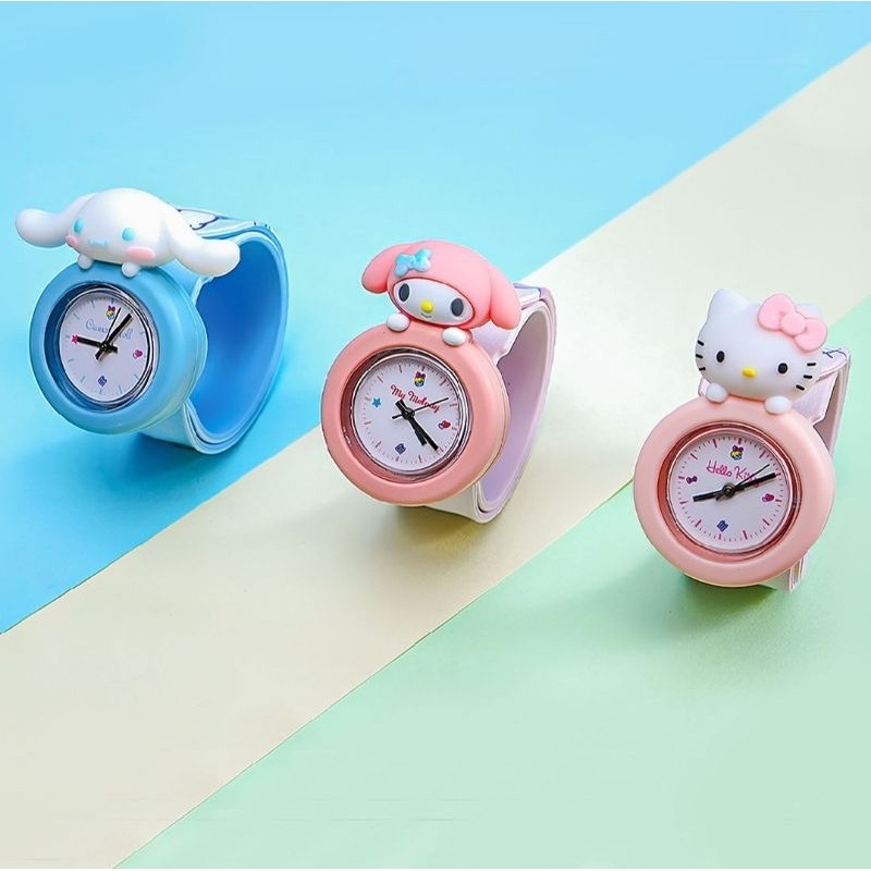 MINISO X MARVEL Toy Story / monster inc / Marvel / disney series kids slap watch. jam tangan anak di