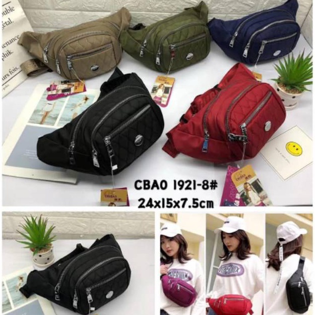 LUAR BIASA CHIBAO 1921 waistbag selempang chibao bordir import