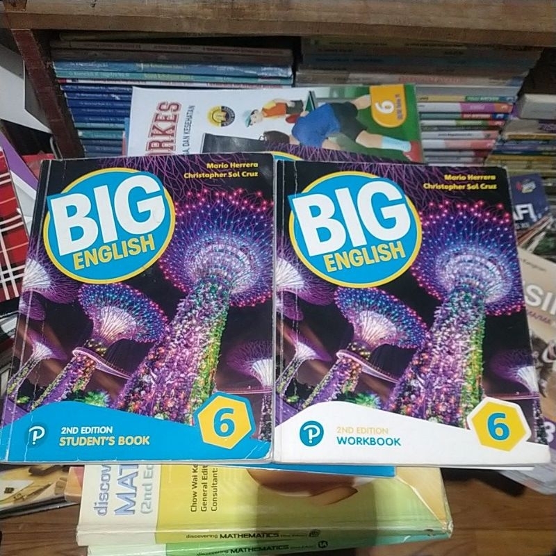 BUKU BIG ENGLISH 6 STUDENT'S BOOK WORKBOOK