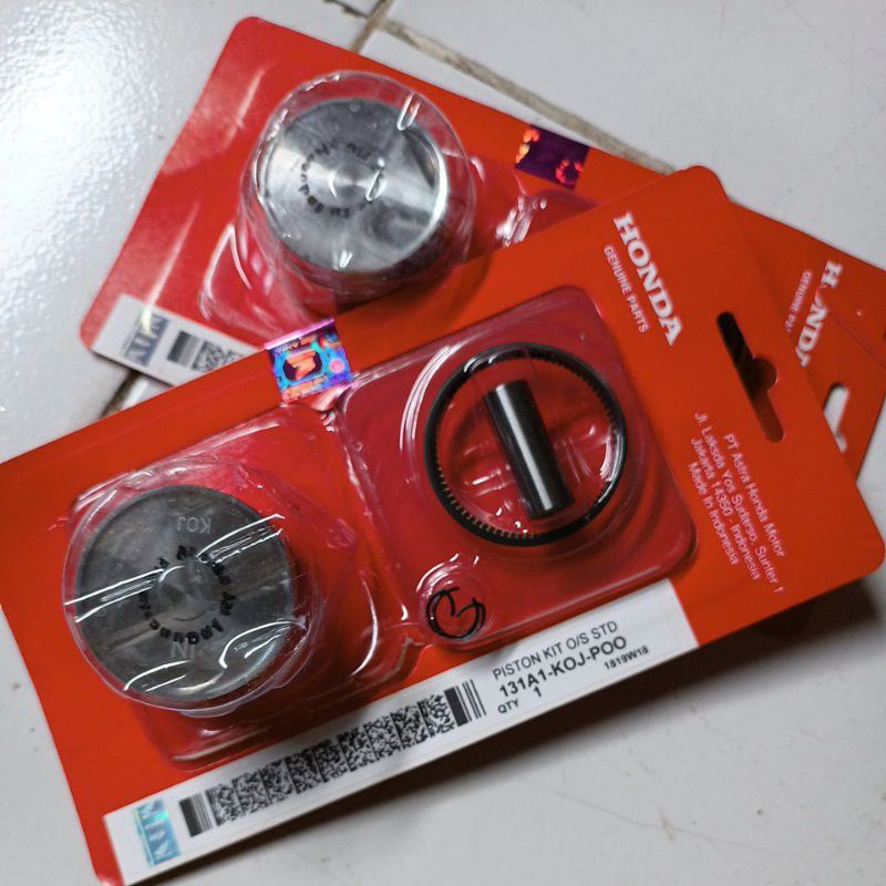PISTON KIT STD GENIO BEAT DELUXE 2020 STREET 2020 SCOOPY 2020 KOJ