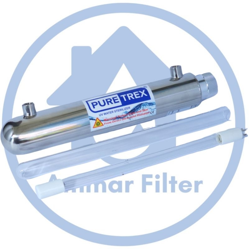 Lampu UV 1 GPM Puretrex (1 set) / Filter Air RO