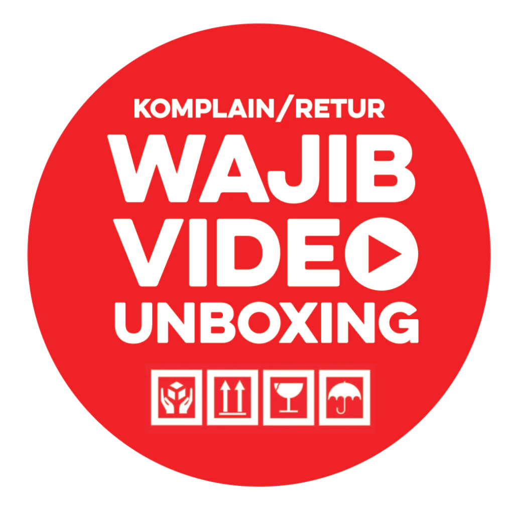 

Sticker Unboxing Video 1 Roll Isi 500 Pcs 2.5 cm