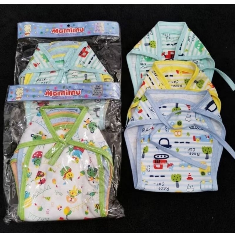 POPOK BAYI MAMIMU TALI MOTIF PRINT SNI | Cawat bayi mamimu