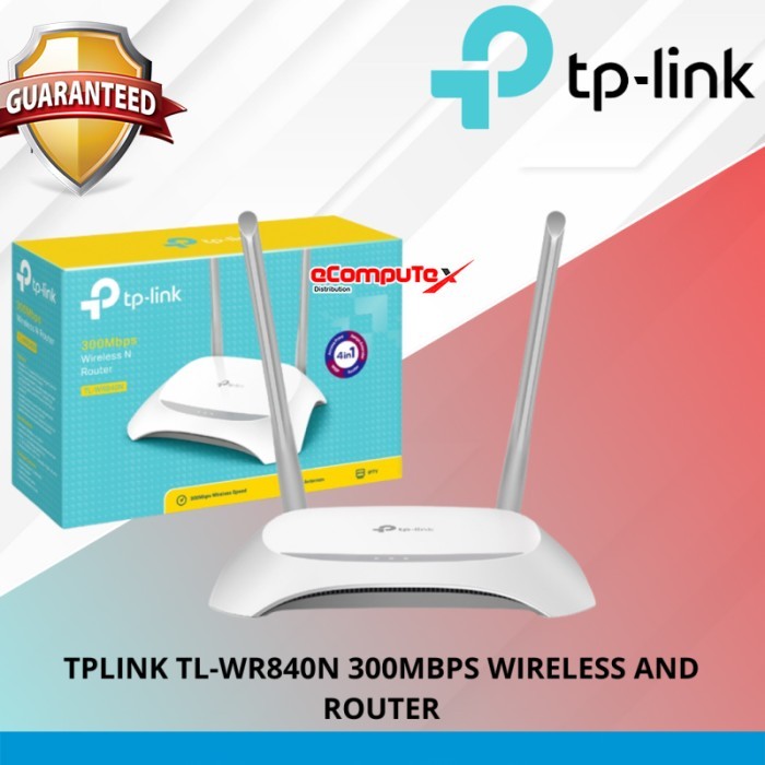 TPLINK WR-840N MODEM ROUTER WIRELESS WIFI TP-LINK WR840N 300 MBPS - GARANSI RESMI