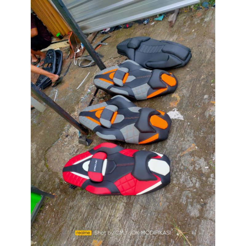 Jok Motor NMAX OLD/Lama MBTECH COBRA - Modif Cobra Mbtech