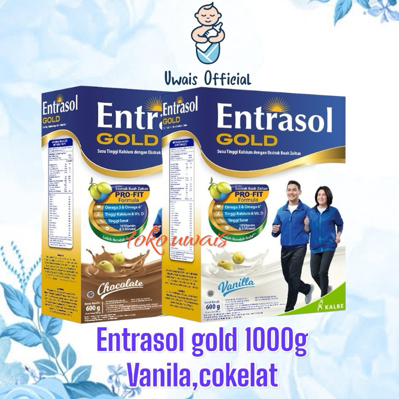 

ENTRASOL GOLD VANILA COKELAT 1000g | MOHON BACA DESKRIPSI PRODUK