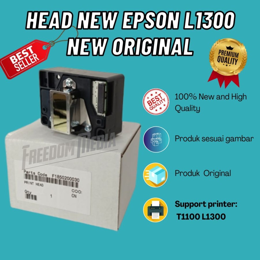 Head Printer Epson L1300 T1100 New Original