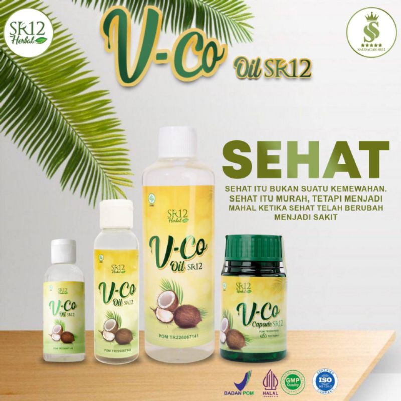 

vco sr12 minyak kelapa serbaguna