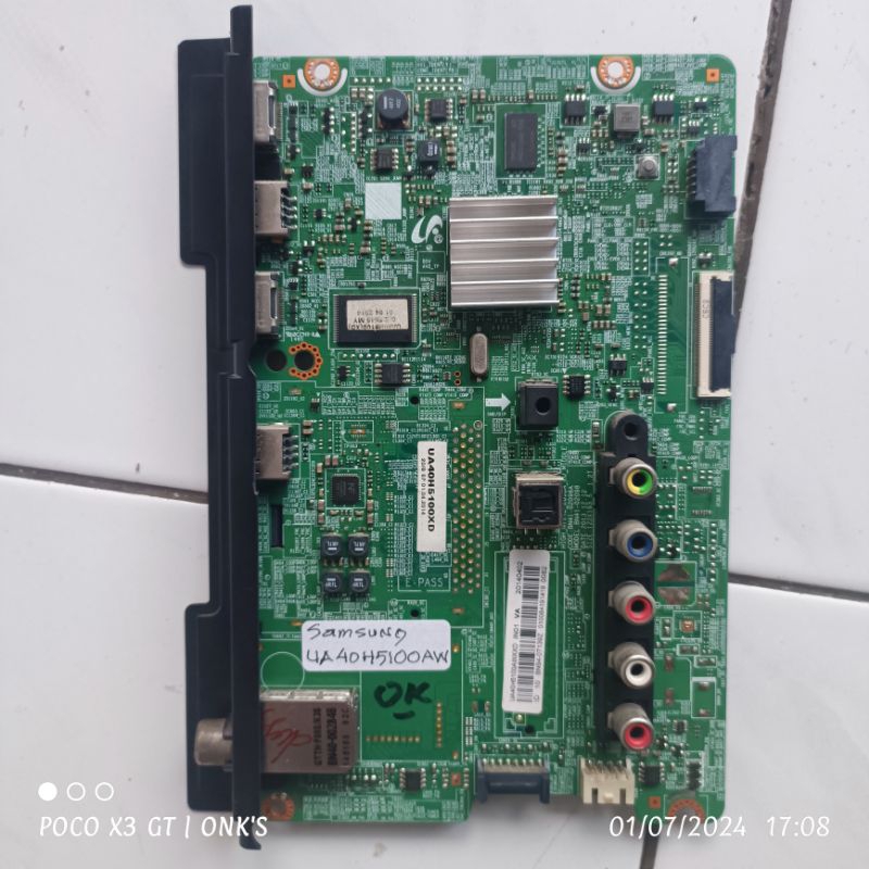 MB Samsung UA40H5100AW, Mainboard TV Samsung UA40H5100AW