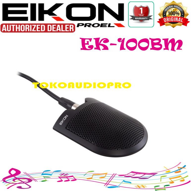 Proel Eikon EK100BM Professional Condenser Boundary Microphone