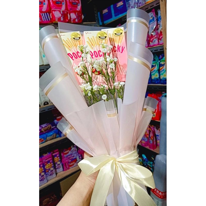 

Buket Bunga Pocky Strawberry 3pcs