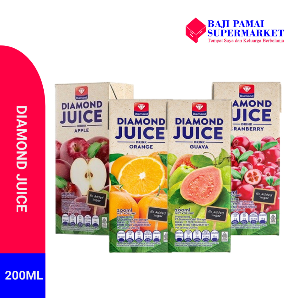 

Diamond Juice All Variant 200 Ml