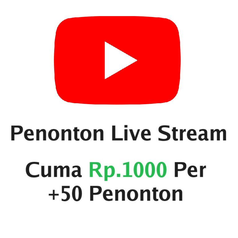 YOUTUBE LIVE VIEWS - menambah penonton live stream