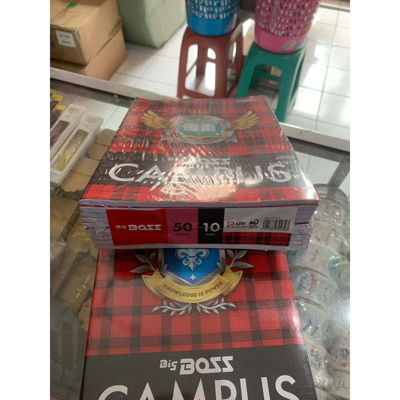

Buku Tulis Big Boss Campus 50 Lembar - 10buku