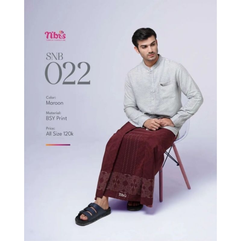 NIBRAS SARUNG PRIA TERBARU SNB 022
