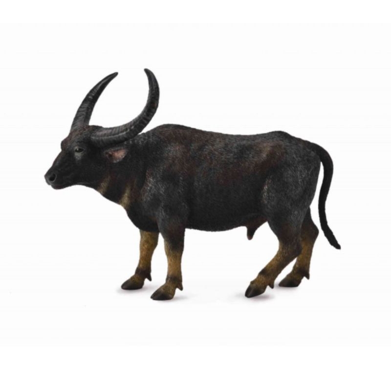 Wild Water Buffalo 88657 Kerbau Air Mainan Animal Figure Binatang Miniature Edukasi Anak Hewan Figur