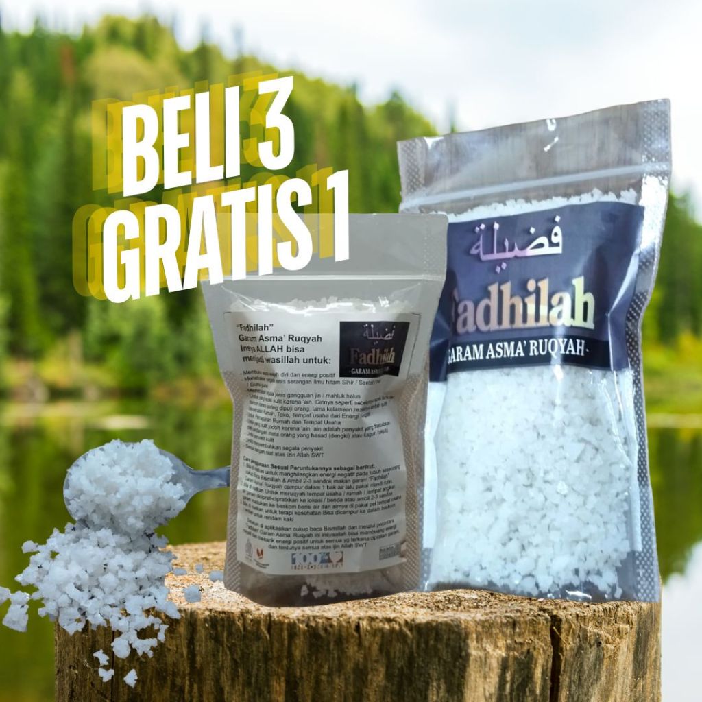 

Garam Ruqyah Fadhilah 300 untuk Netralisir Energi Negatif & Sihir