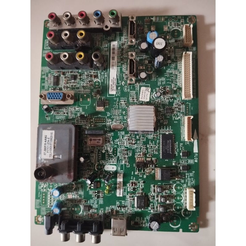 mb mobo mainboard mesin tv polytron plm24m60