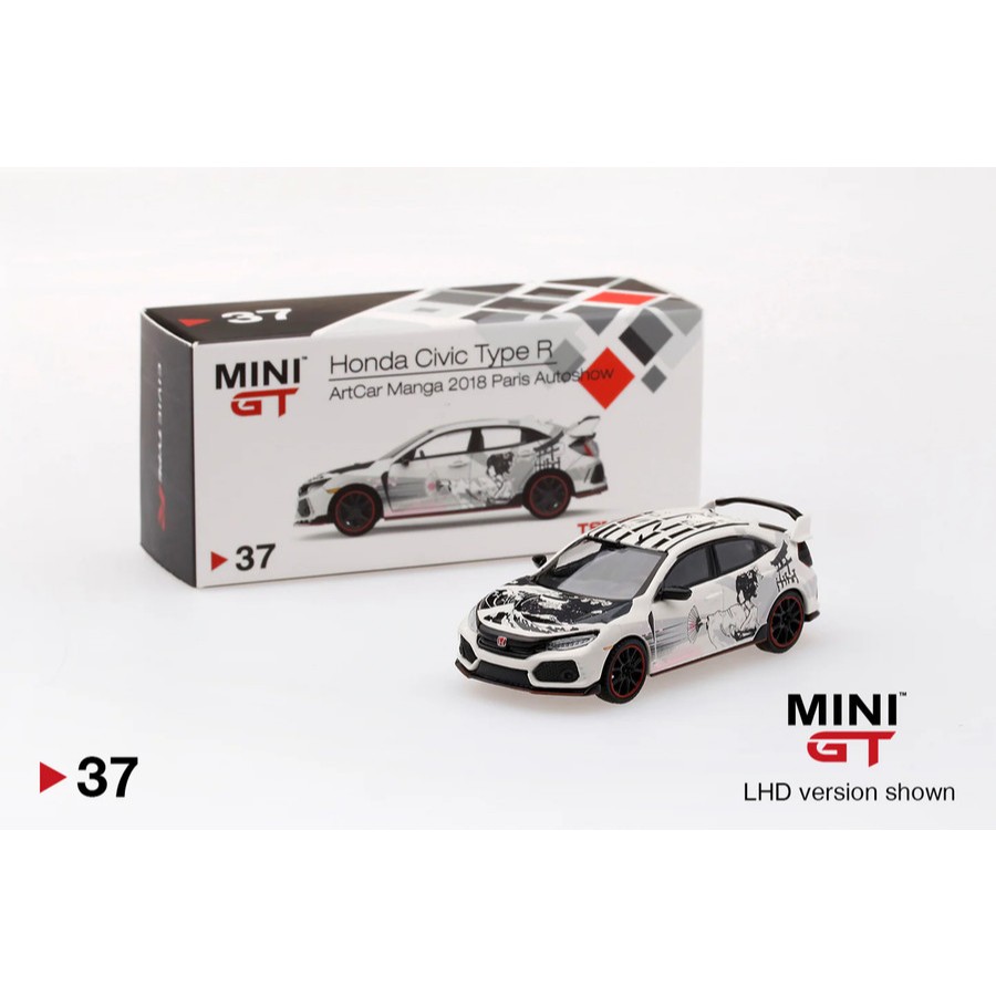 Mini GT 37 Honda Civic Type R Artcar Manga Paris Autoshow