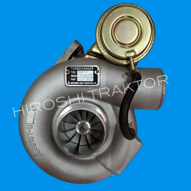 Turbo Charger TD06-17A polos (tidak ada merek) 6D14