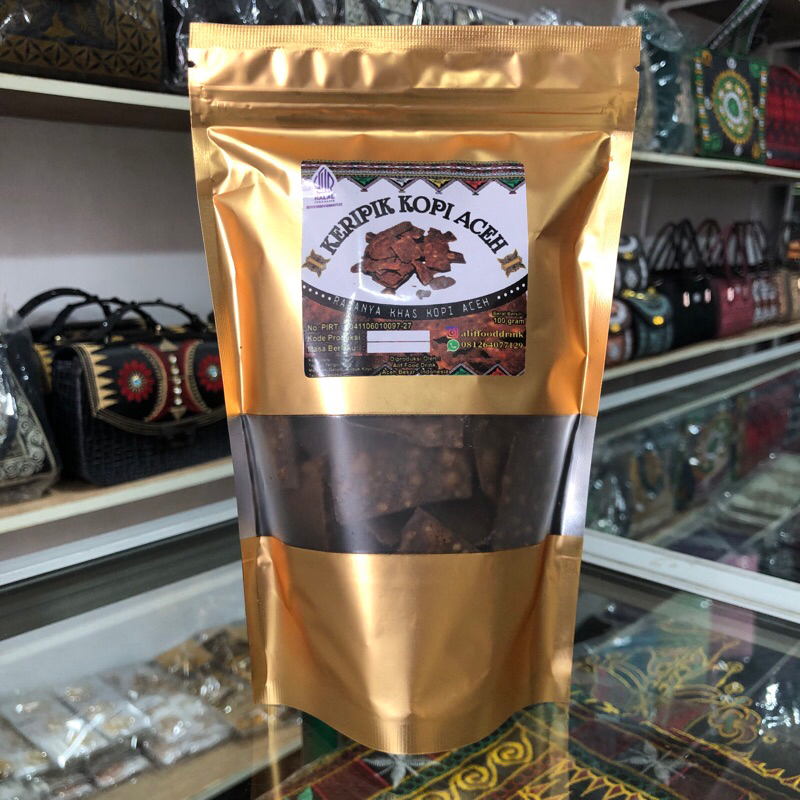 

keripik kopi aceh / Oleh-oleh khas aceh