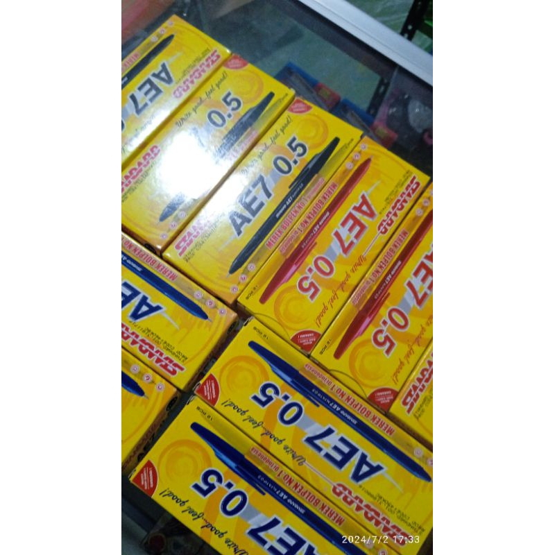 

Bolpoint standard AE7 murah