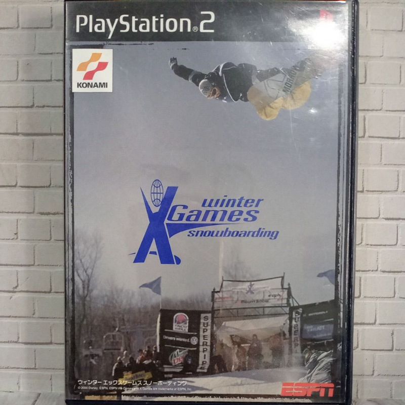 CD Original Ps2 X Winter Games Jpn Bahasa Jepang Box dan Cover Original