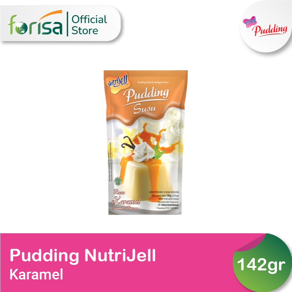 

Pudding Nutrijell Susu Rasa Caramel 142 gr