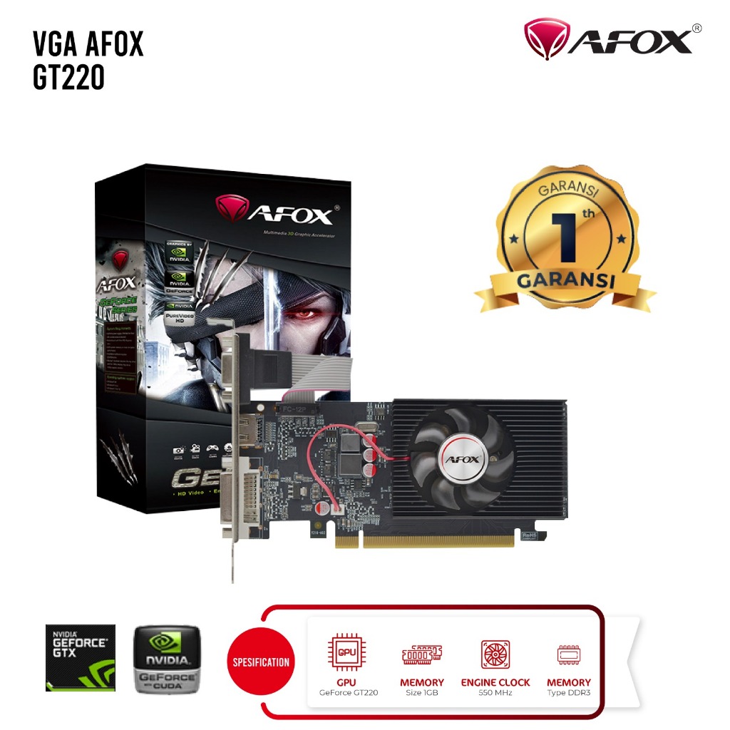 VGA AFOX GT220 1GB DDR3