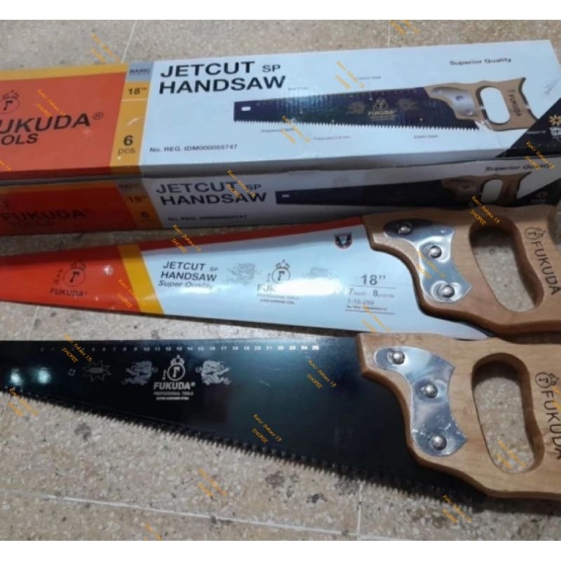 Gergaji Saw Kayu Tangan Manual 18" Inch FUKUDA