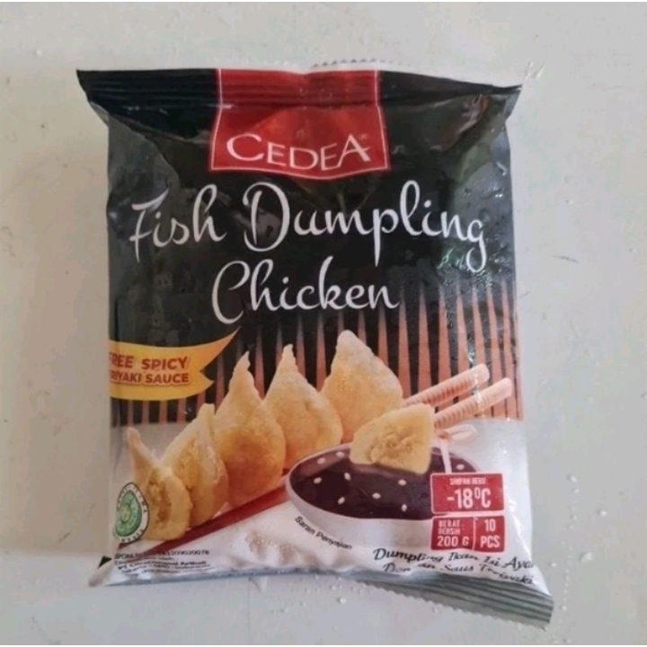 

Cedea Fish Dumpling Chicken 200gr Dumpling Ikan Isi Ayam