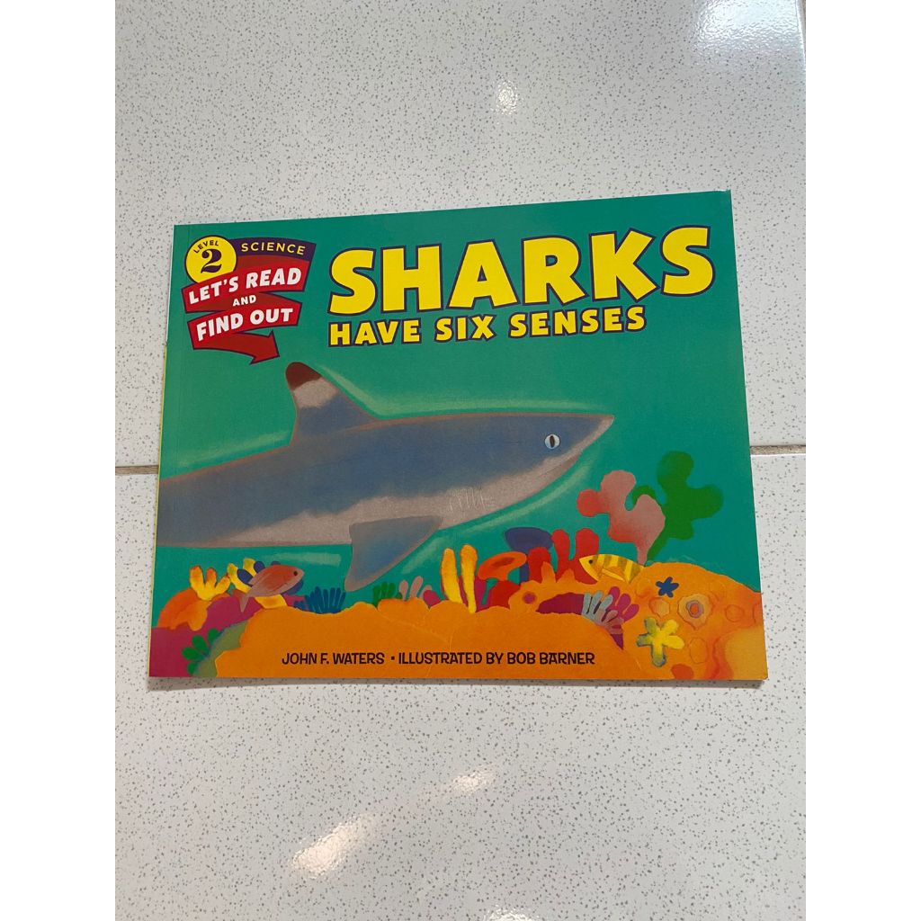 Sharks Have Six Sense - Lets Read and Find Out