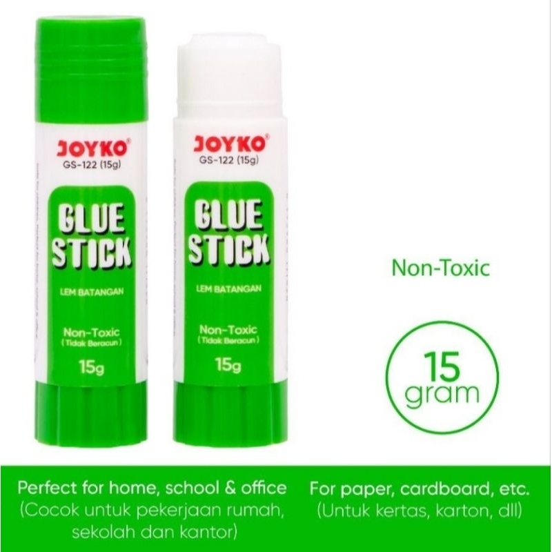

Lem Stick Joyko 15 gram GS-122 (1pcs)