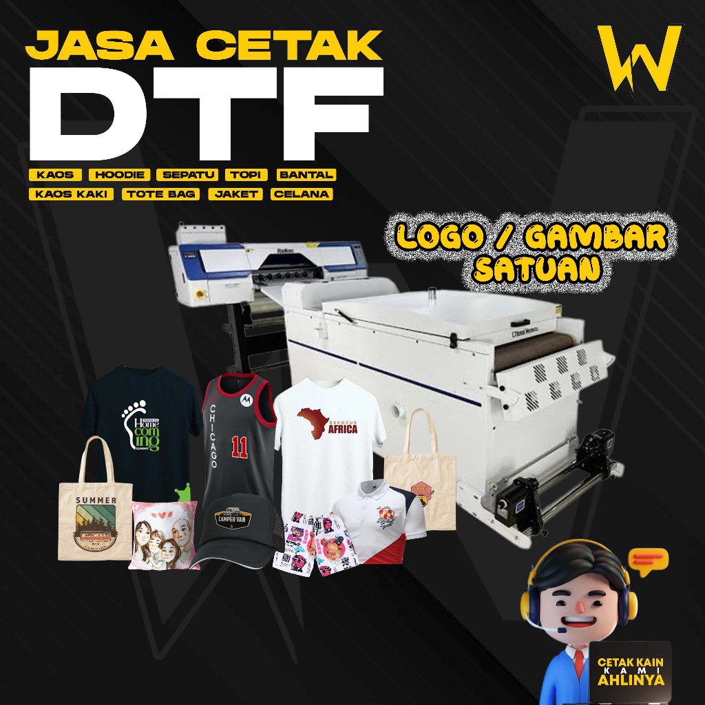 SABLON CUSTOM SATUAN/SABLON SETRIKA DTF/SABLON SETRIKA DTF ANAK