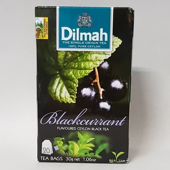 

dilmah bag tea 20's blackcurrant 30gr