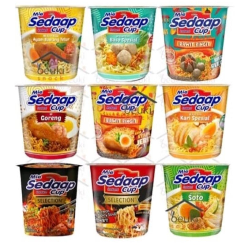 

[Jawa Tengah] Mie Sedap Cup 1pcs 75gr/ Cup Besar 75gr